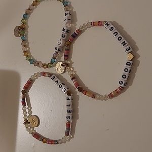 Little Words Project set of 3 bracelets